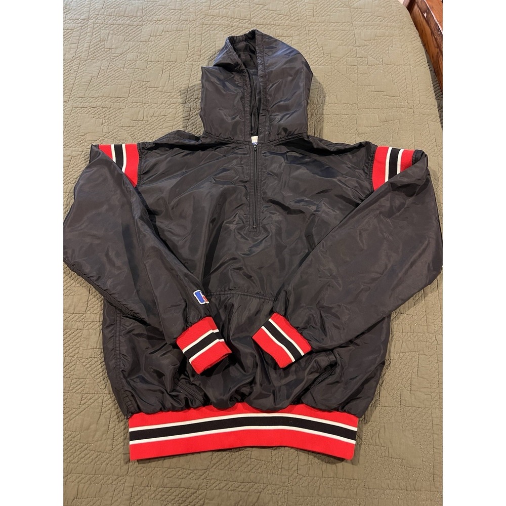 Russell Athletic Pullover Jacket With Hood Vintage Made In USA
